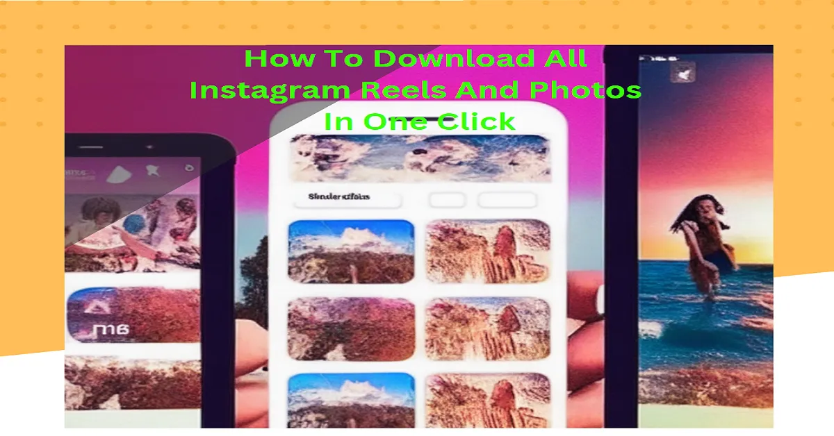 Download All Instagram Reels And Photos Instaloader